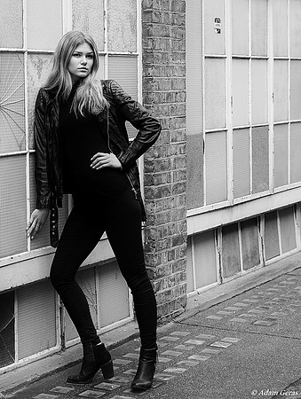 Synnove b&w 1